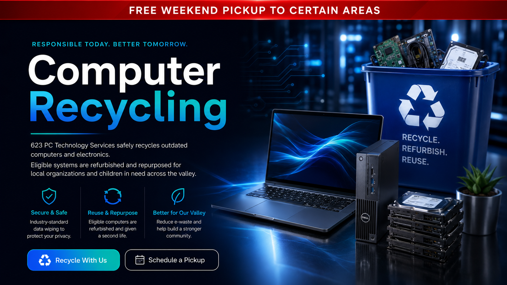 623 PC Computer Recycling
